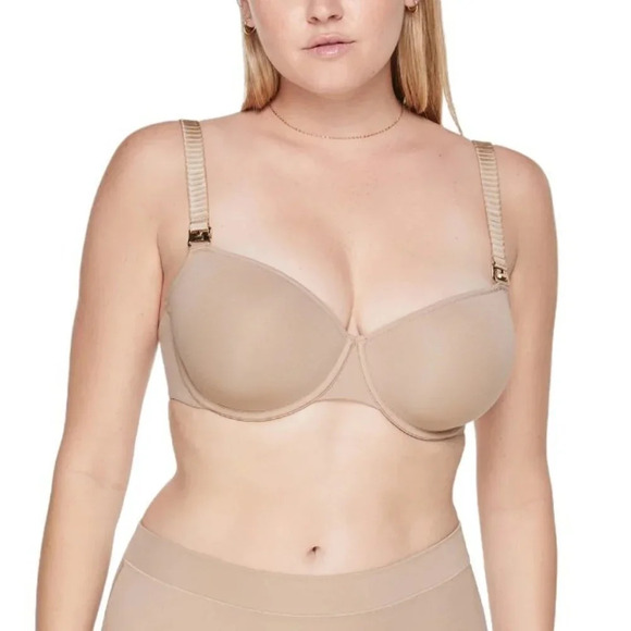 Third Love 24/7 Classic Nursing Bra  Nude Size 36B - Picture 4 of 9